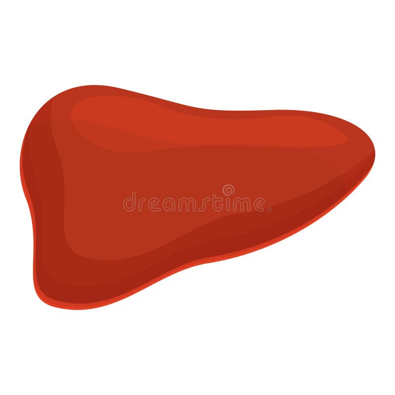 Human Liver Icon, Cartoon Style Stock Vector - Illustration of icon ...