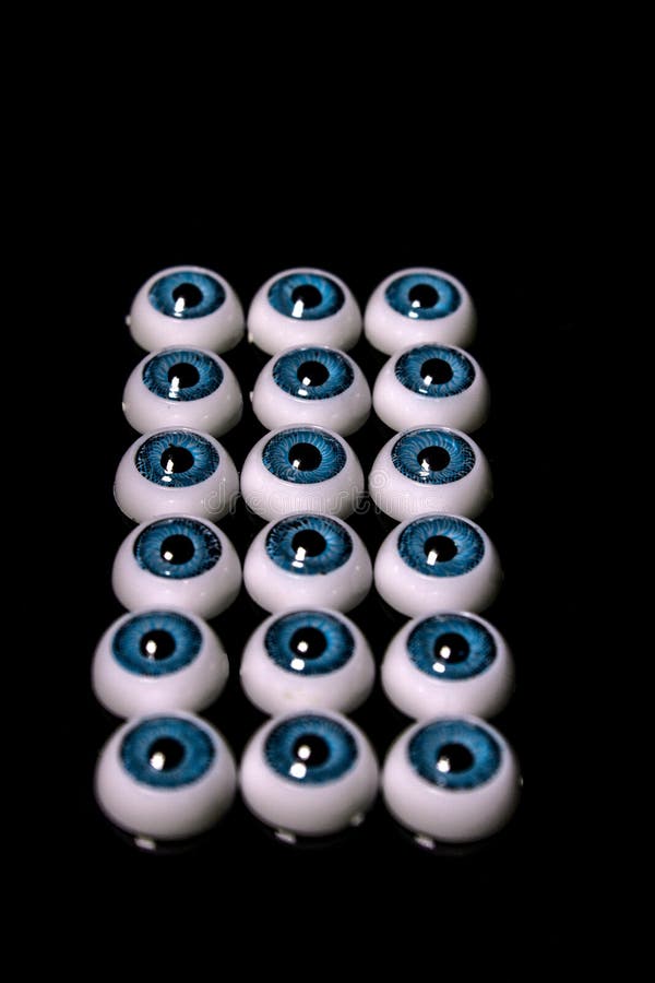 16mm Doll Eyeballs Half Round Acrylic Eyes for DIY Doll Bear Parts 12pcs 6pairs 