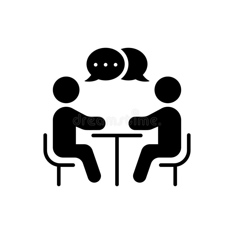 Interview - Free communications icons