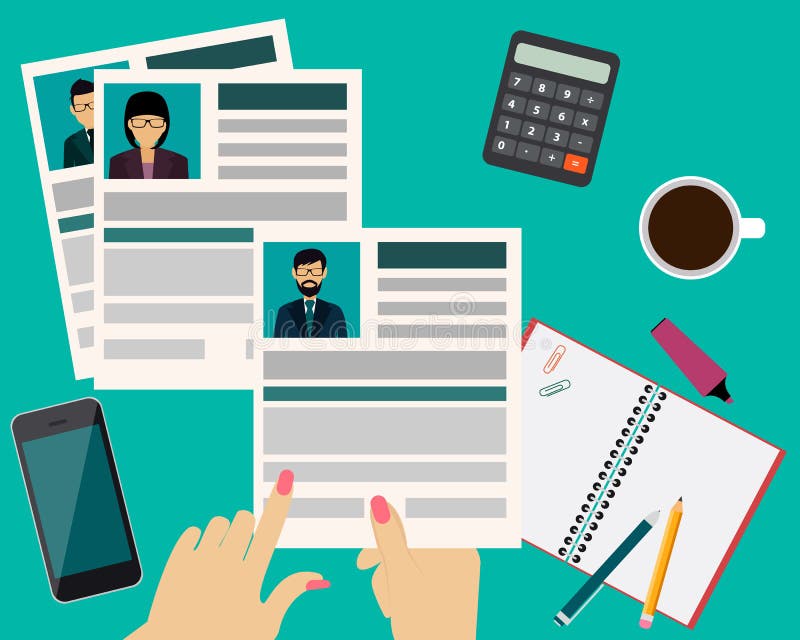 Human resources department vector illustration