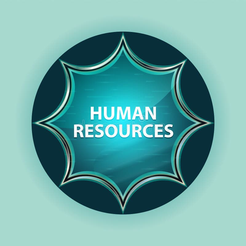 Download Human Resources Magical Glassy Sunburst Blue Button Sky ...