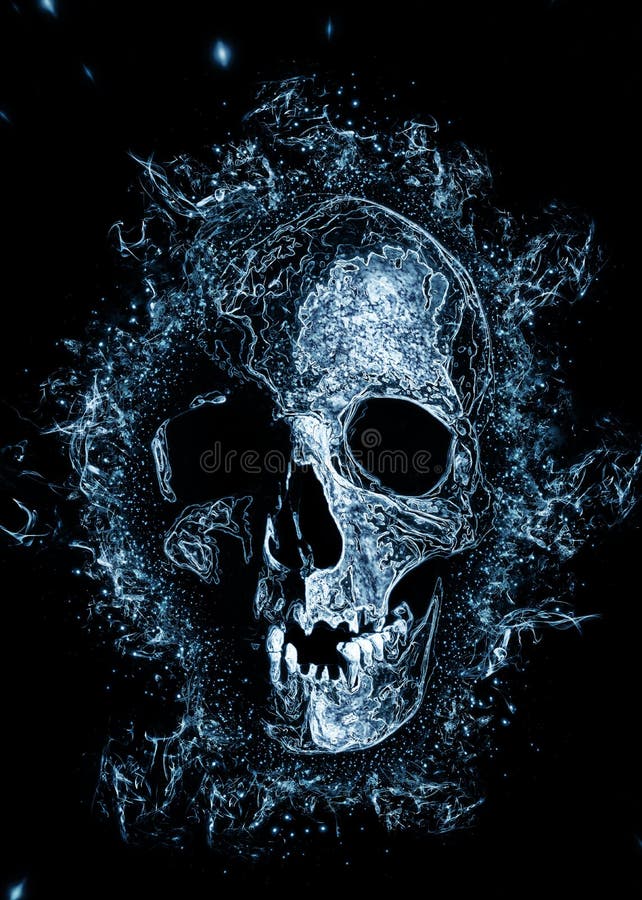 fricción De este modo actualizar Human skull art stock illustration. Illustration of people - 55190733