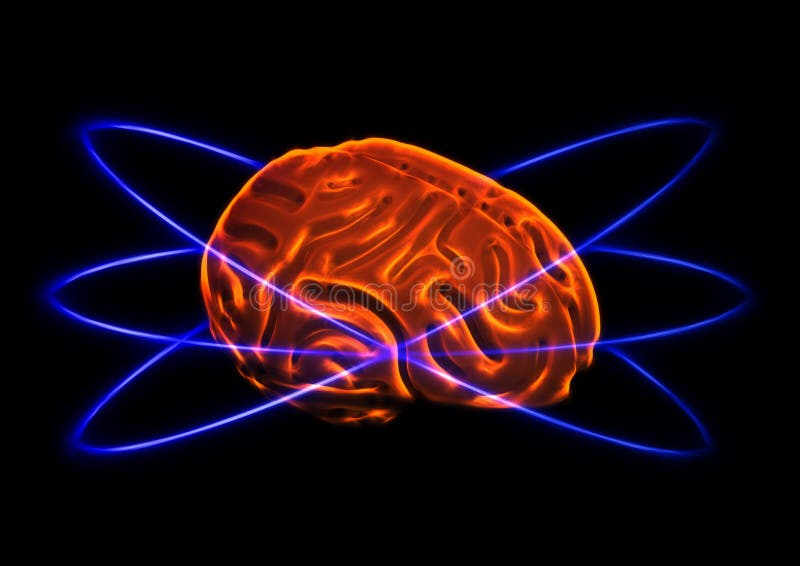 Human thinking (without equations) stock photography Human thinking (without equations) stock photography