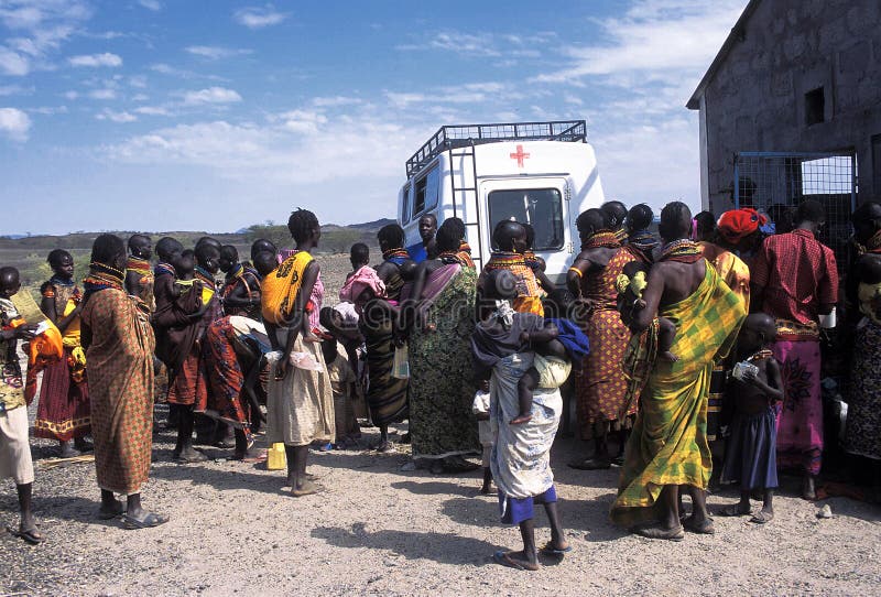 Humanitarian aid editorial stock image. Image of african 4664154