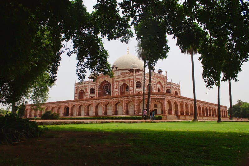 Humayun Tomb New Delhi, Indien Stockfoto - Bild von delhi ...