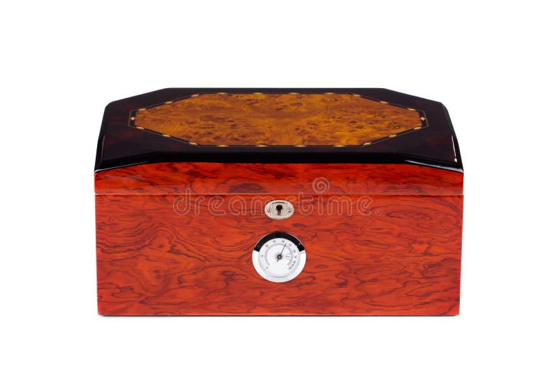 Humidor cerrado foto de archivo Humidor cerrado foto de archivo