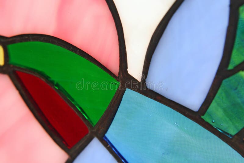 Humming Bird Stained Glass