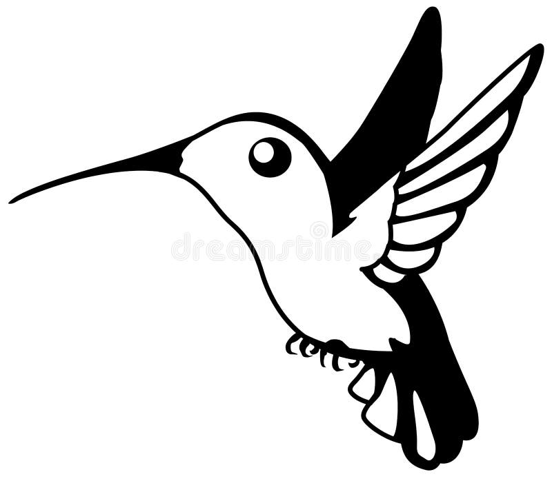 Hummingbird Stencil Stock Illustrations – 46 Hummingbird Stencil Stock ...