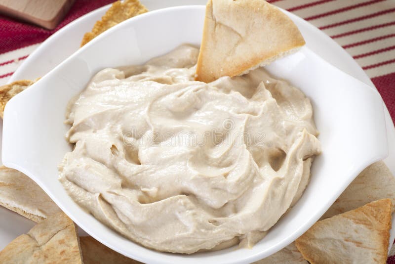 Hummus Plate stock photo. Image of bowl, hummos, nutrition 16208518