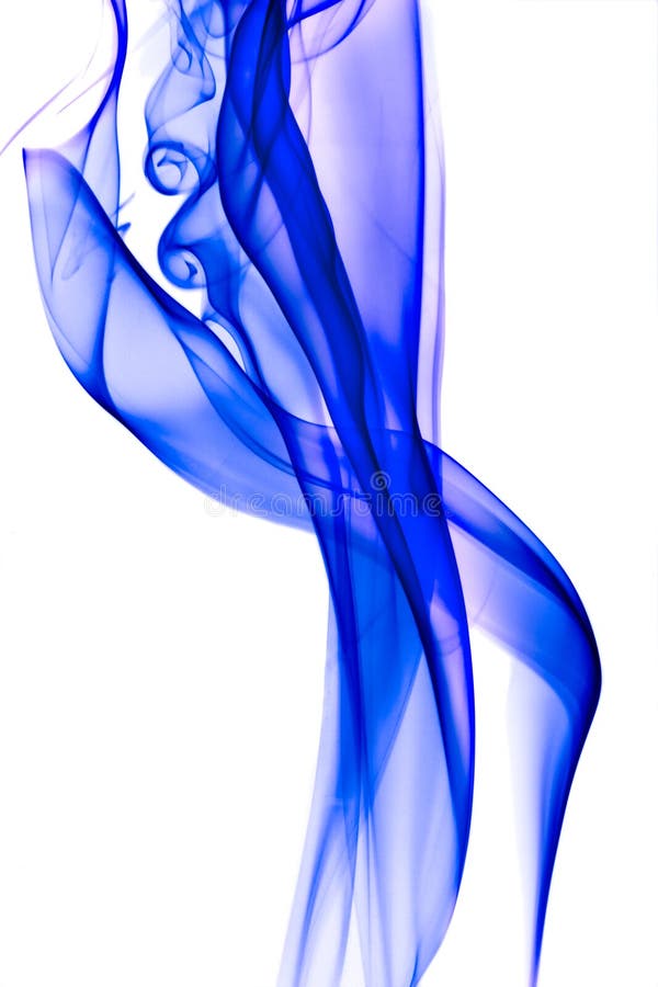 Humo azul coloreado foto de archivo Humo azul coloreado foto de archivo