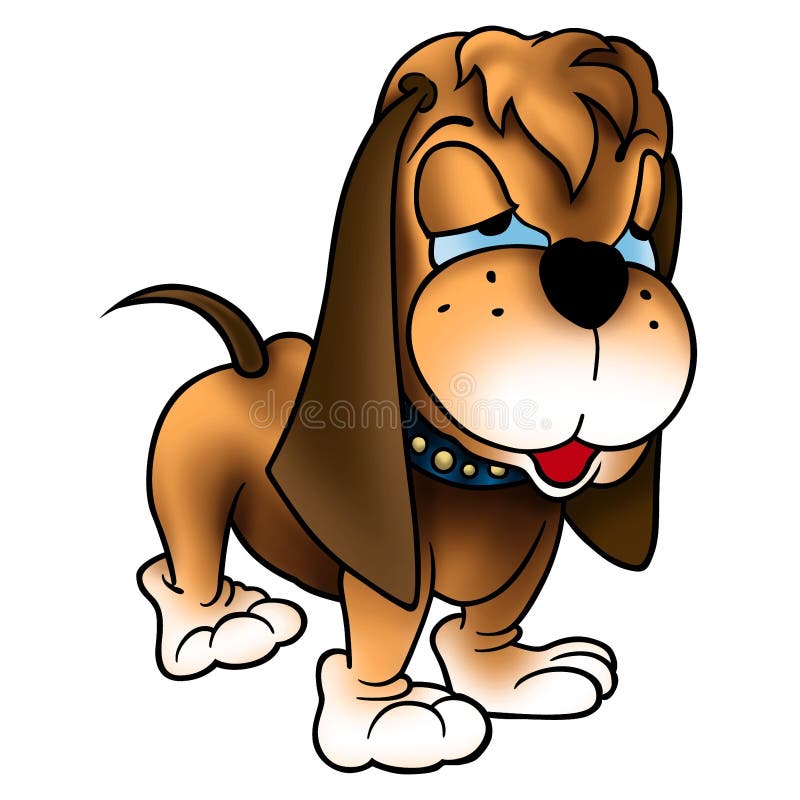 Hund Mit Den Langen Ohren Bild. Bild 1969077