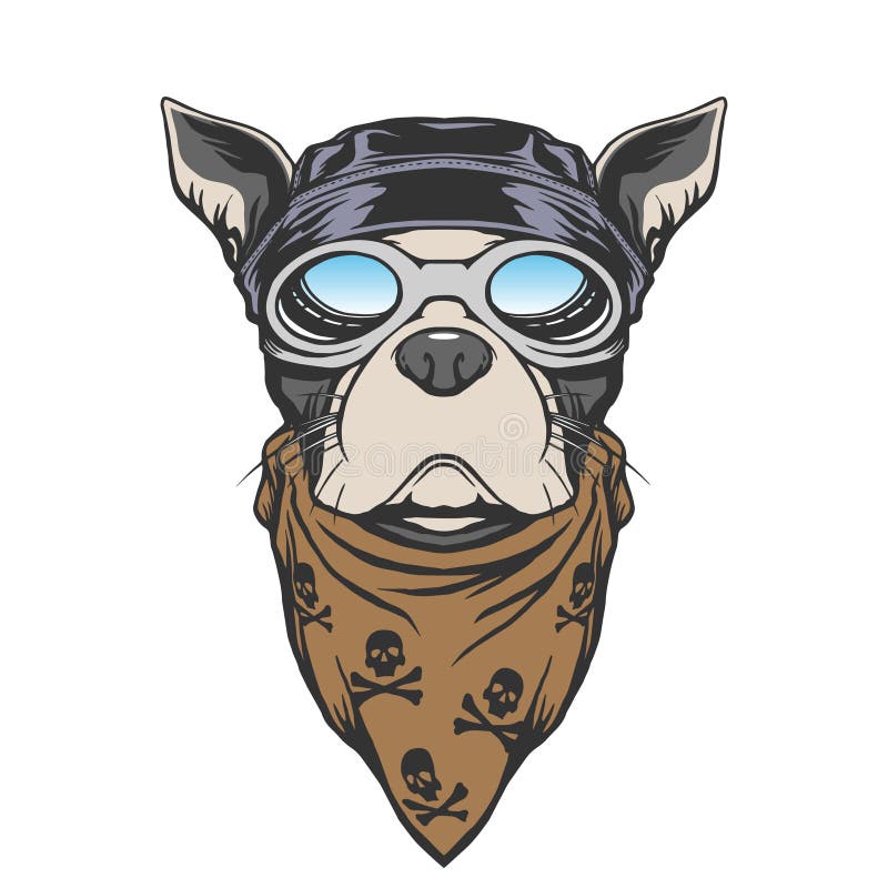 Hundcyklistillustration stock illustrationer Hundcyklistillustration stock illustrationer