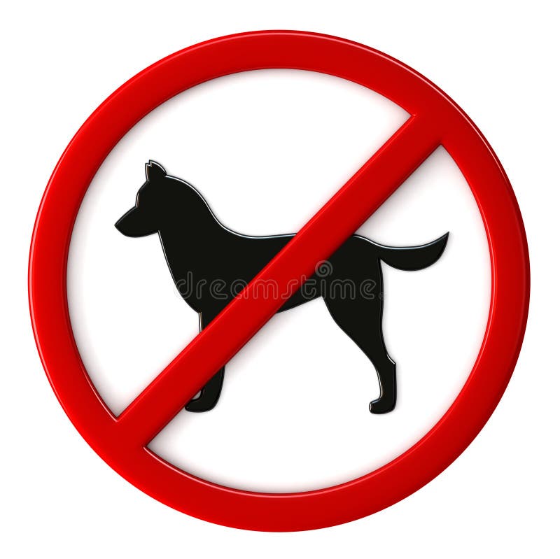 Hunde nicht erlaubt lizenzfreie abbildung Hunde nicht erlaubt lizenzfreie abbildung