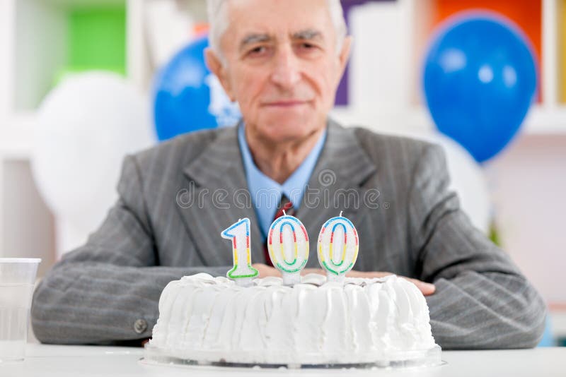 Hundertstel Geburtstag stockfoto Hundertstel Geburtstag stockfoto