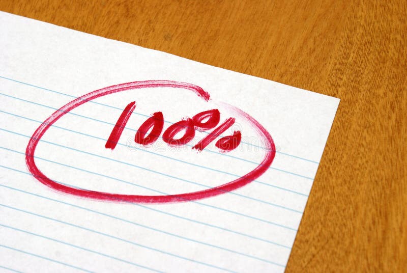 Test Grade stock photo. Image of amazing, education, background 15430104