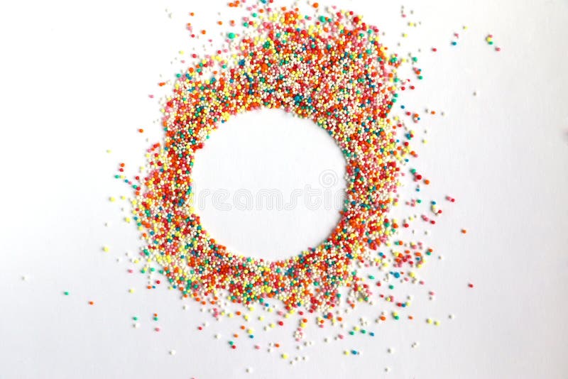 Hundreds and Thousands Baking Sprinkles Stock Image Image of closeup, color 147357537