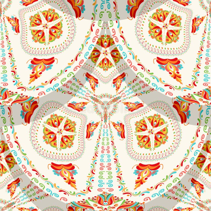 Hungarian Embroidery Pattern 153 Stock Vector - Illustration of fashion ...