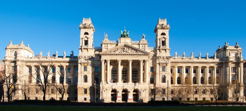 Hungarian National Museum of Ethnography at Kossuth Lajos Square in Budapest, Hungary