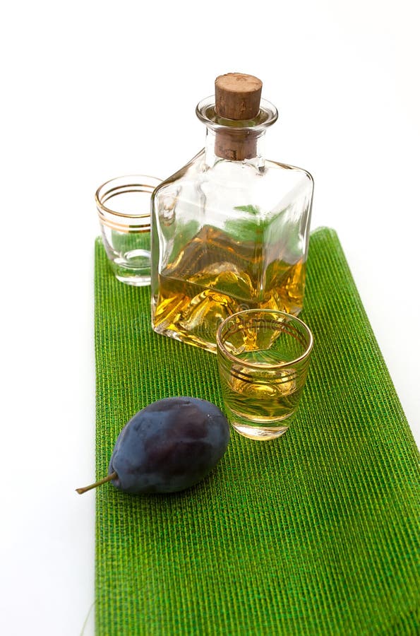 Hungarian plum brandy stock image. Image of relaxation 21090179