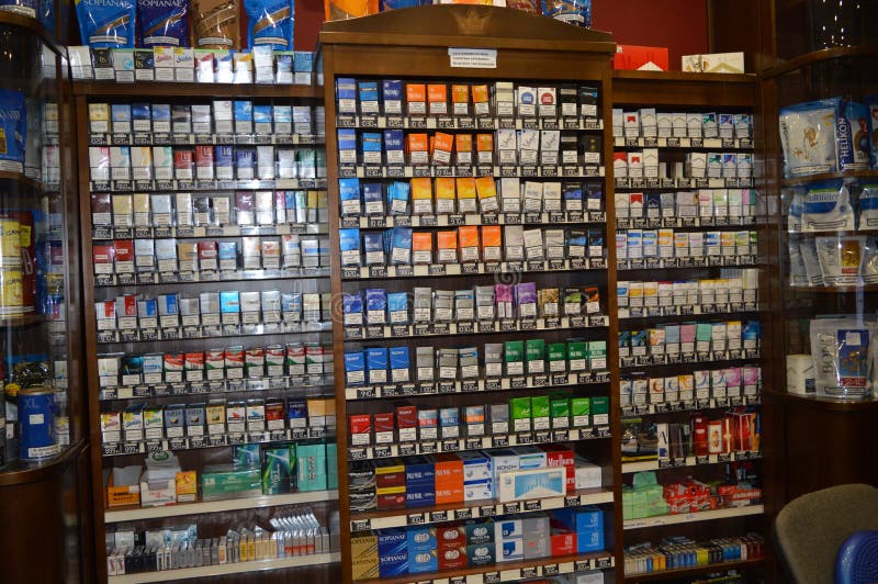 Hungary Government Cigarette Store Editorial Image Image of smoking