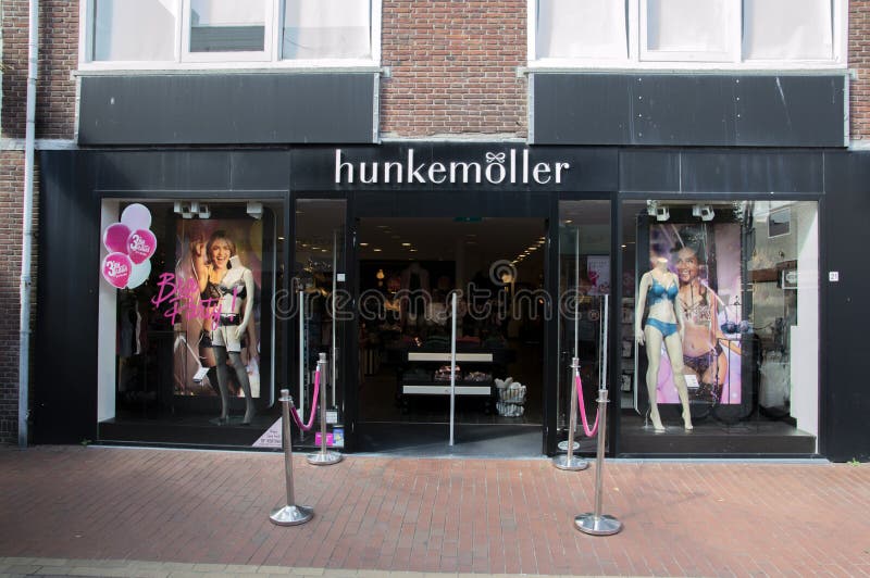 Hunkemöller Store at Amsterdam East the Netherlands 2018 Editorial