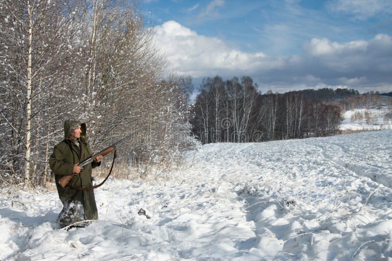 The hunter royalty free stock image