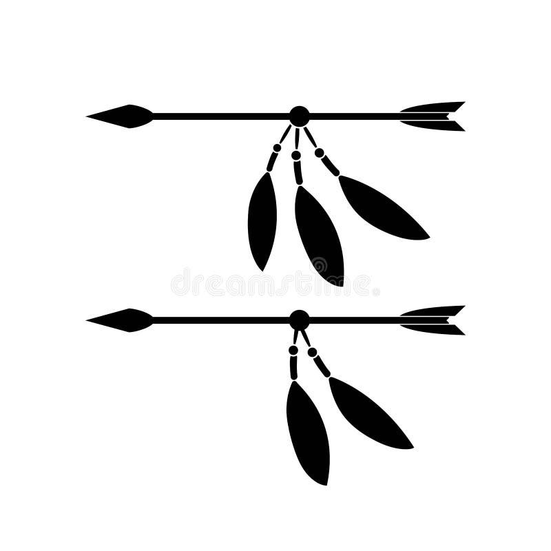Traditional Hunting Arrows Stock Illustrations 316 Traditional Hunting Arrows Stock