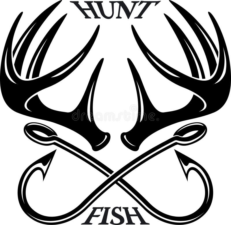 https://thumbs.dreamstime.com/b/hunting-fishing-emblem-logo-editable-scaleable-vector-illustration-163862983.jpg