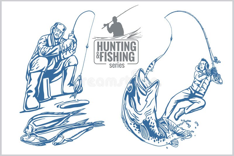 Hunting Fishing Stock Illustrations – 14,831 Hunting Fishing Stock  Illustrations, Vectors & Clipart - Dreamstime