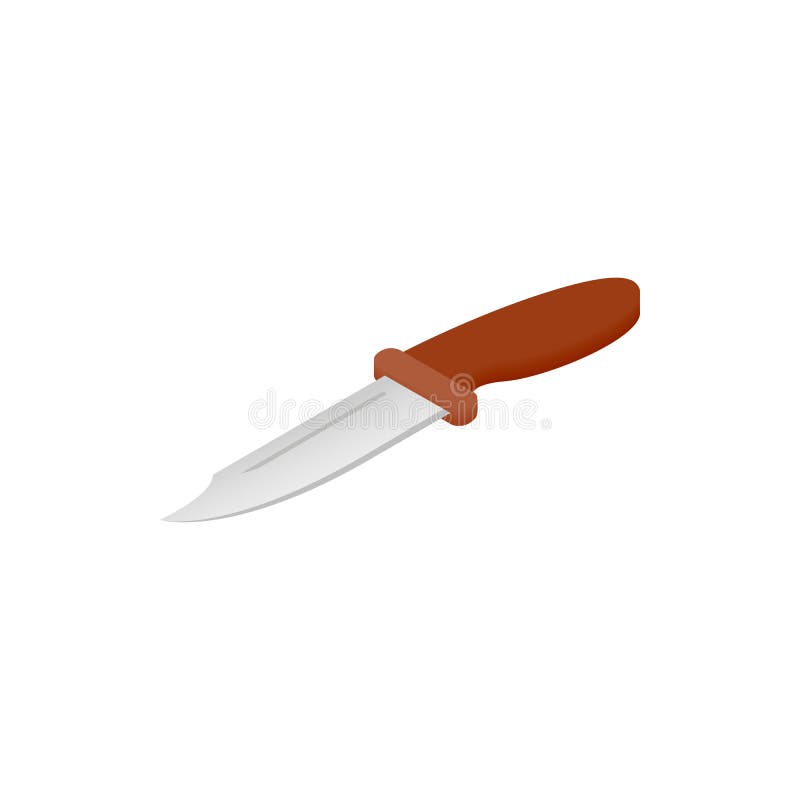 Hunting knife icon cartoon stock vector. Illustration of silvery 88211555