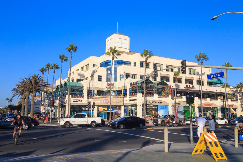 Huntington Beach, Калифорния стоковое изображение rf Huntington Beach, Калифорния стоковое изображение rf