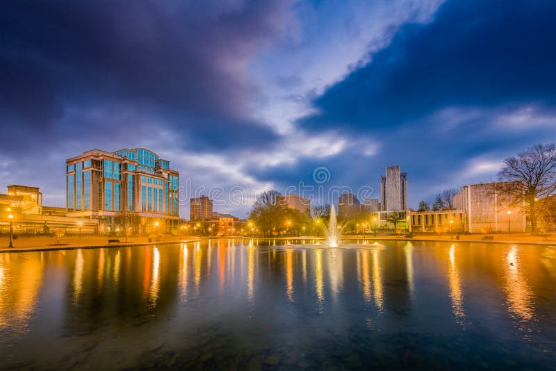 Huntsville, Alabama, USA Skyline