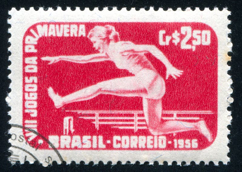 Hurdler женщины стоковые изображения Hurdler женщины стоковые изображения