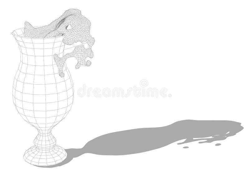 Hurricane glass stock vector. Illustration of cosmopolitan 11473811