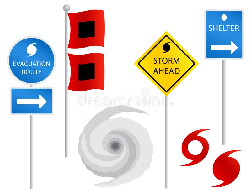 Hurricane Warning Flag Clipart  Free Images at  - vector clip art  online, royalty free & public domain