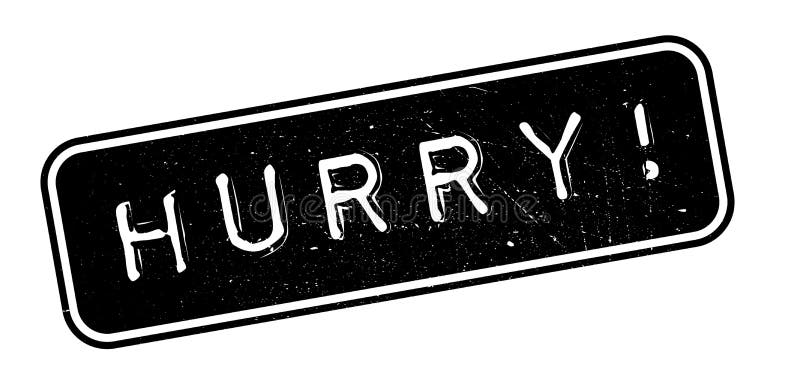 Hurry Rubber Stock Illustrations 615 Hurry Rubber Stock Illustrations