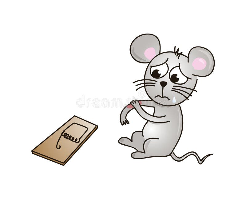 Risograph Mini Comic mouse Trap 