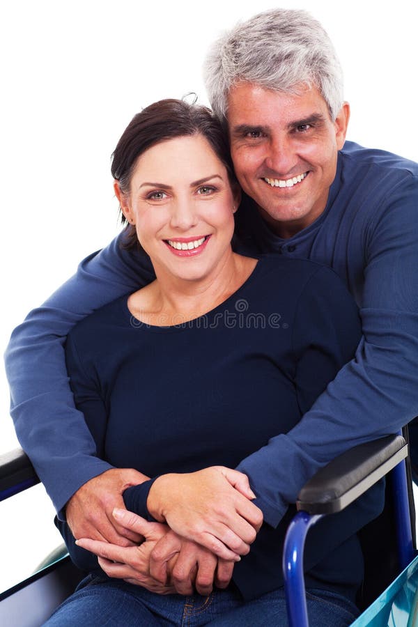 Husband disabled wife