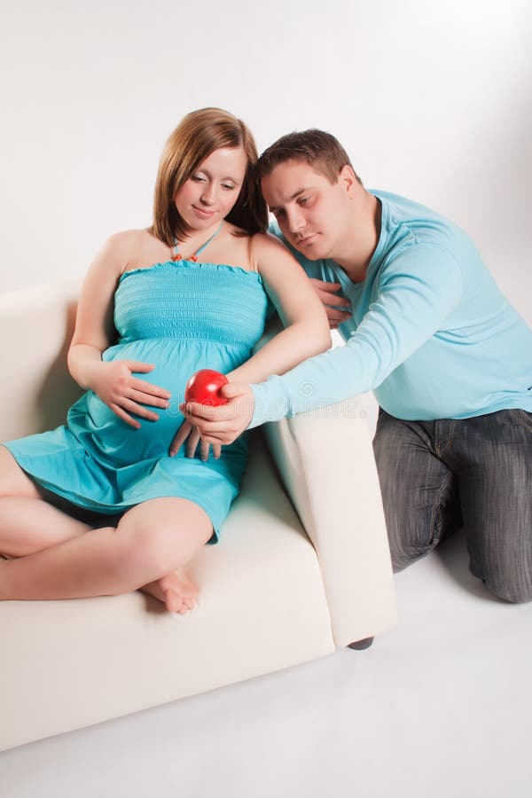 Husband and wife stock image