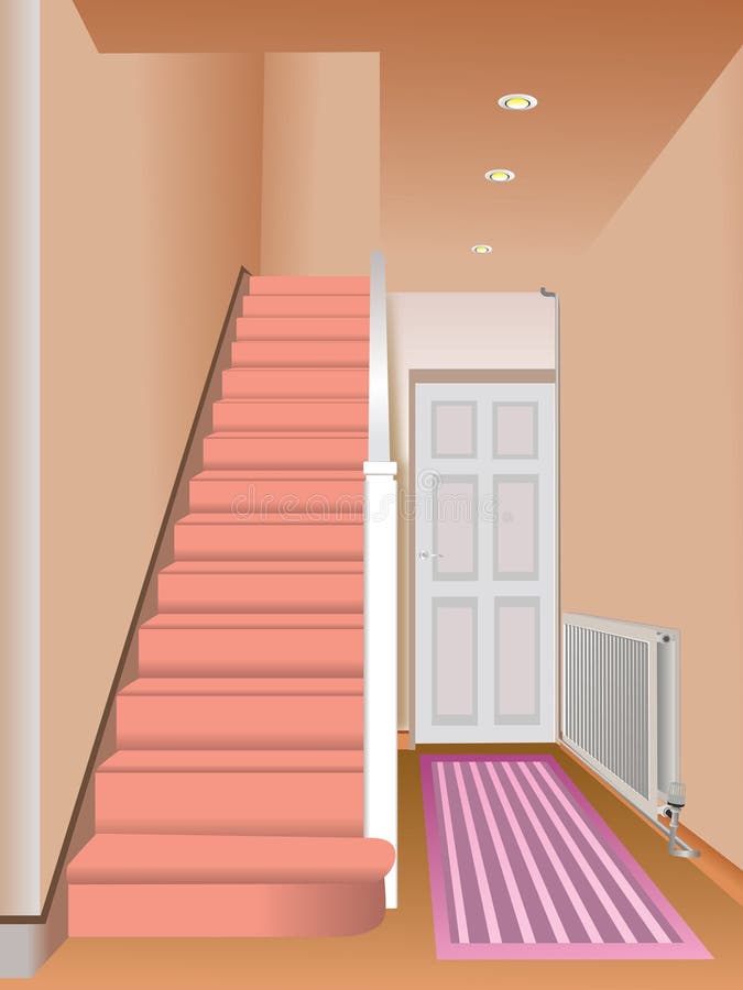 husinterior royaltyfri illustrationer husinterior royaltyfri illustrationer
