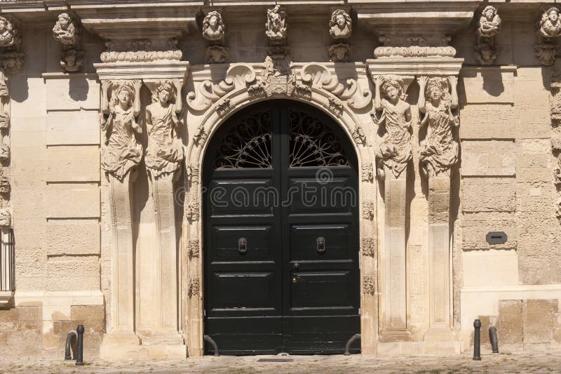 husitaly för apulia gammal stil för barock lecce royaltyfri bild husitaly för apulia gammal stil för barock lecce royaltyfri bild