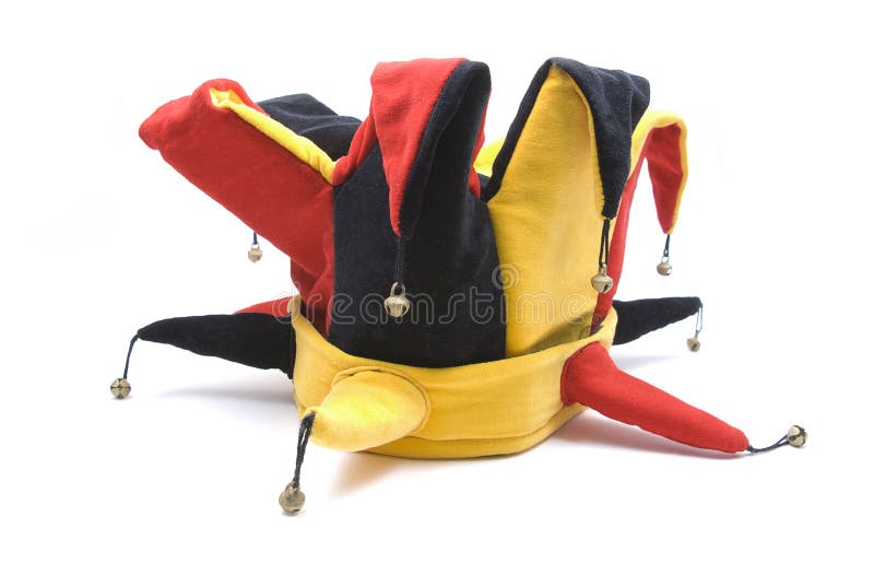 Hut des Spaßvogels stockfoto Hut des Spaßvogels stockfoto