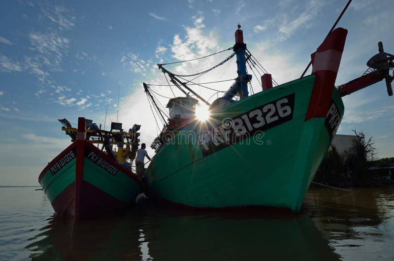 Hutan Melintang Fishing Village