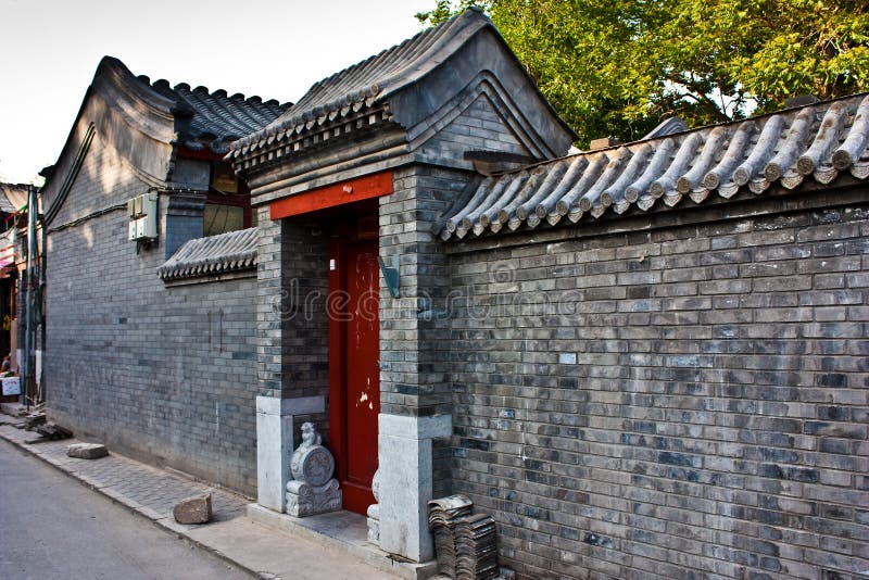 Hutong area in Beijing