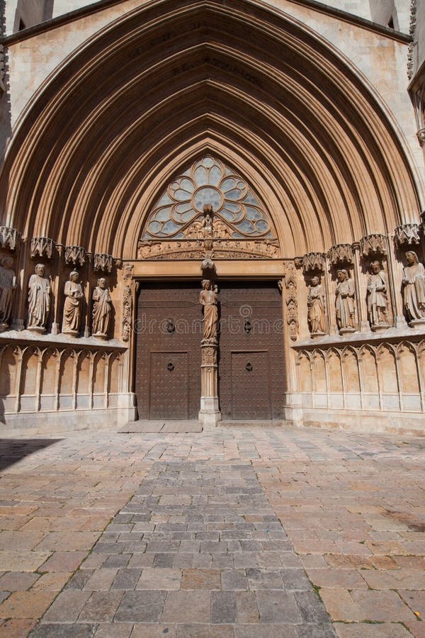 Portal av den Tarragona domkyrkan