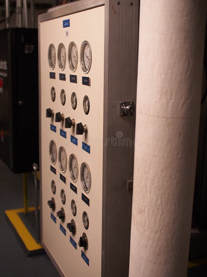 HVAC Pneumatic Mixing Box stock photo. Image of mixing 49108818