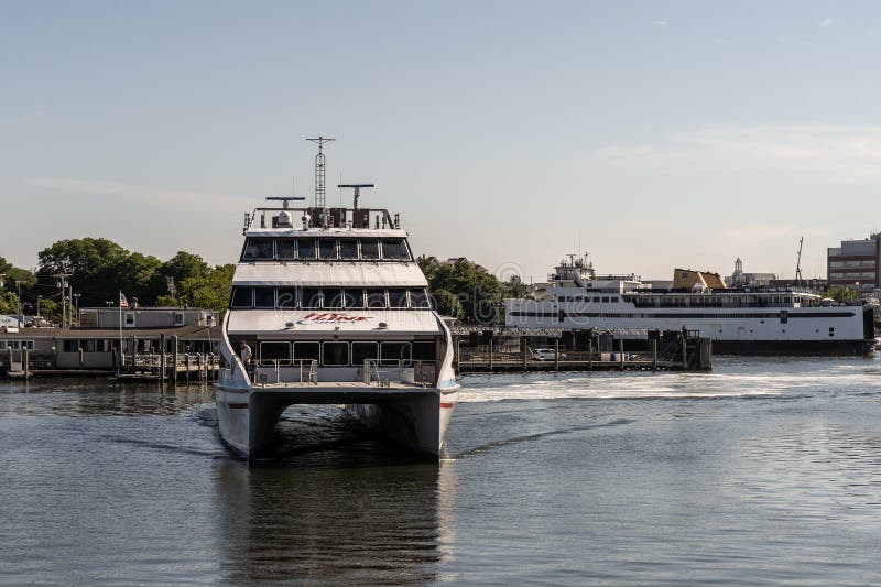 HyLine High Speed Ferry Hyannis Port Editorial Photo Image of