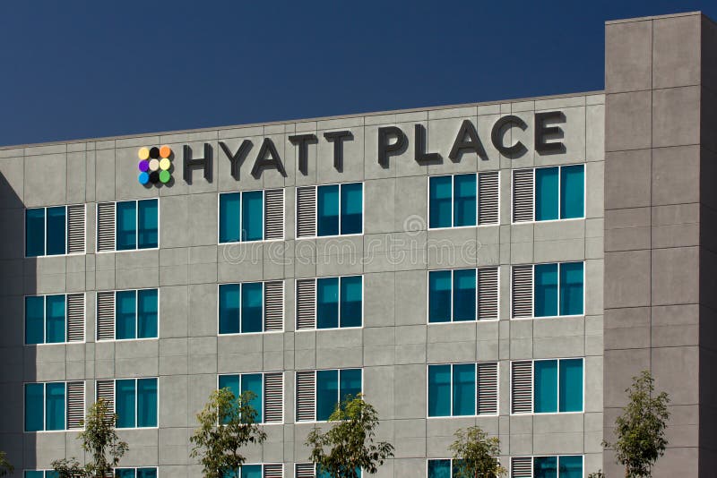 Hyatt-Platz-Motel lizenzfreies stockbild Hyatt-Platz-Motel lizenzfreies stockbild