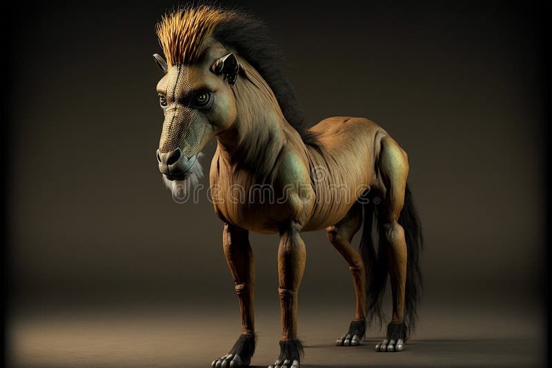 A Hybrid Animal Created with the Genius of Generative Ai Stock Photo