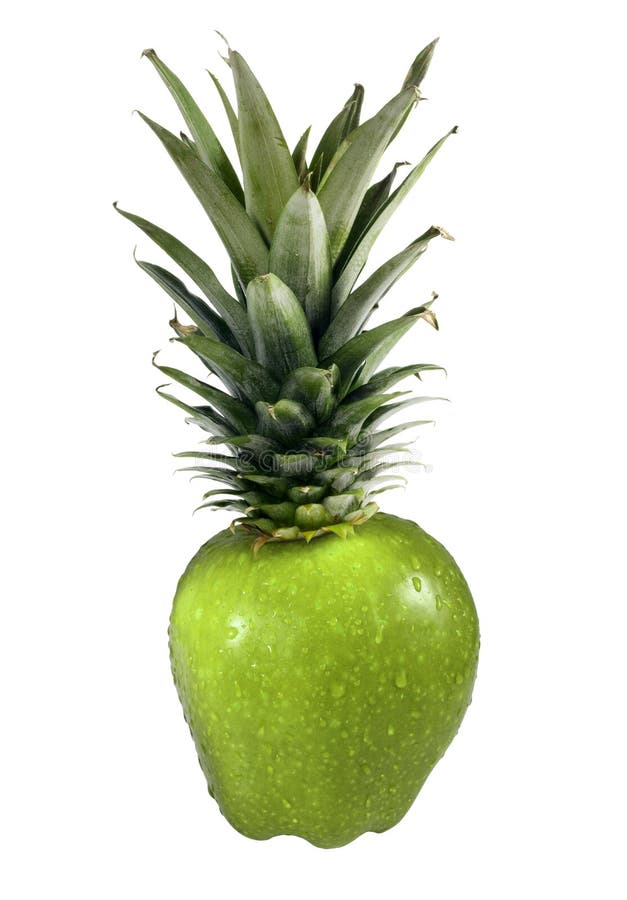 Hybrid Fruits Pineapple and Apple Stock Image Image of fruits, food